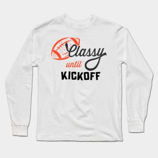 Class Until Kickoff Long Sleeve T-Shirt